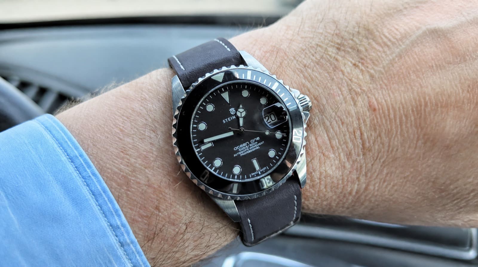 Grey Leather